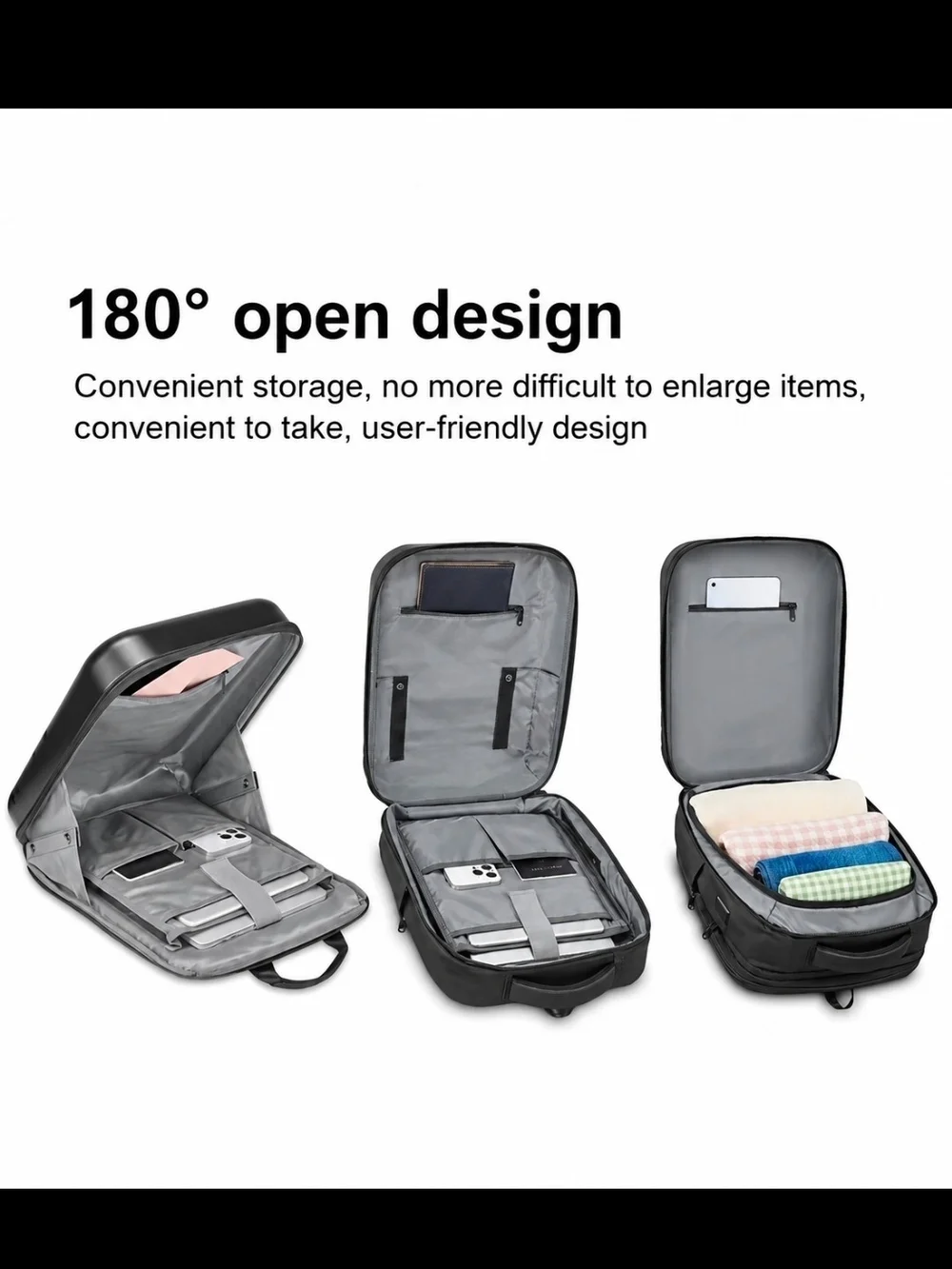 🔥 Hard Shell Travel / Tech Backpack – Brand New in Bag 🔥